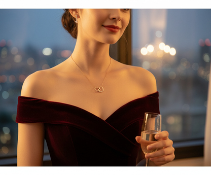 Collar estilo romántico